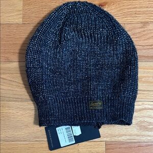 Luxury by Scotch Black Knit Beanie